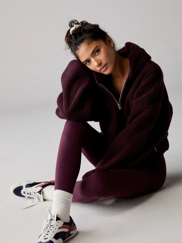 Adanola-Borg-Jacket-Cherry