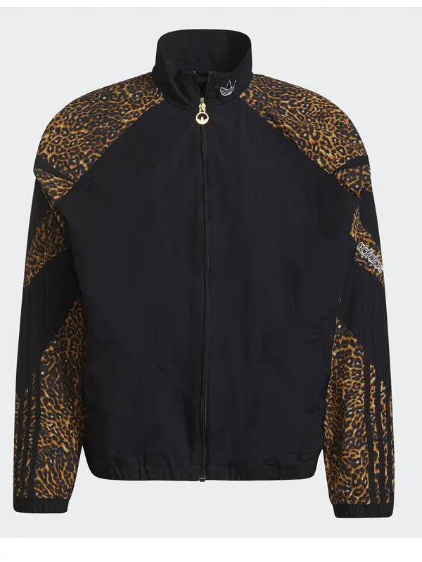 Adidas Leopard Track Jacket Zip