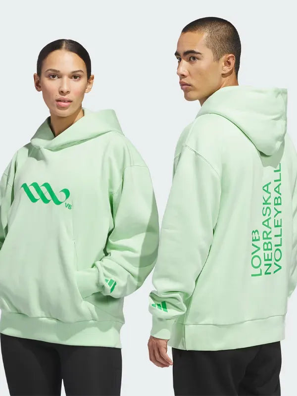 Adidas Nebraska Volleyball Hoodie