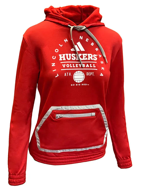 Adidas Nebraska Volleyball Hoodie