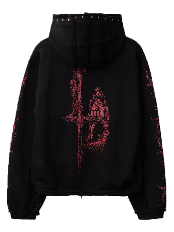 Adidas Thug Club Dragon Jacket Back
