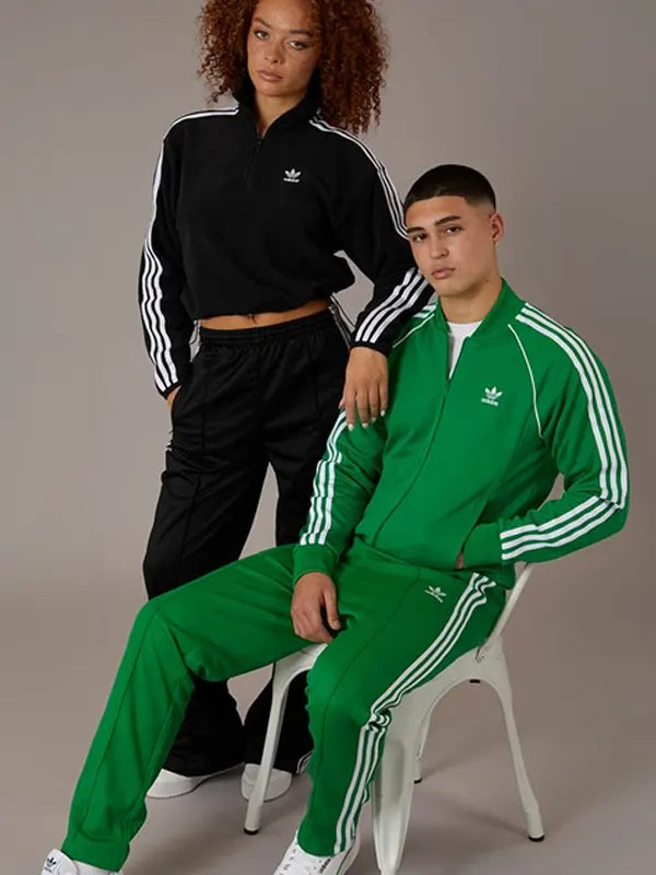 Adidas Track Jacket Green