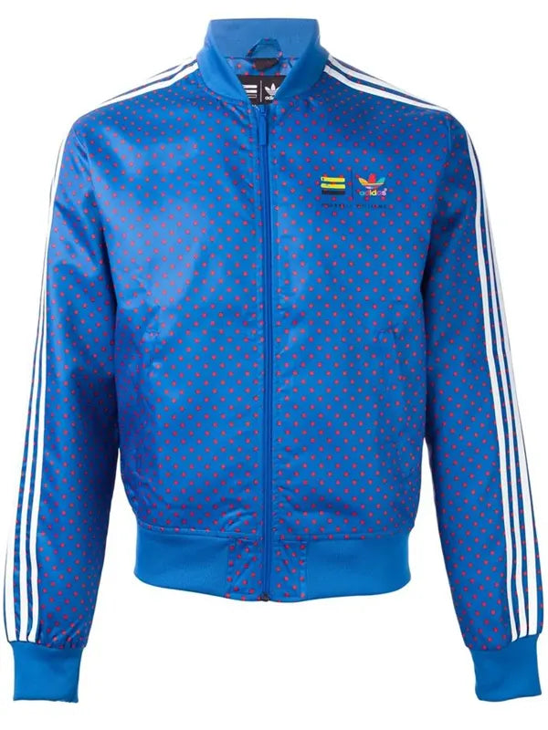 Adidas X Pharrell Williams Polka Dot Jacket Blue