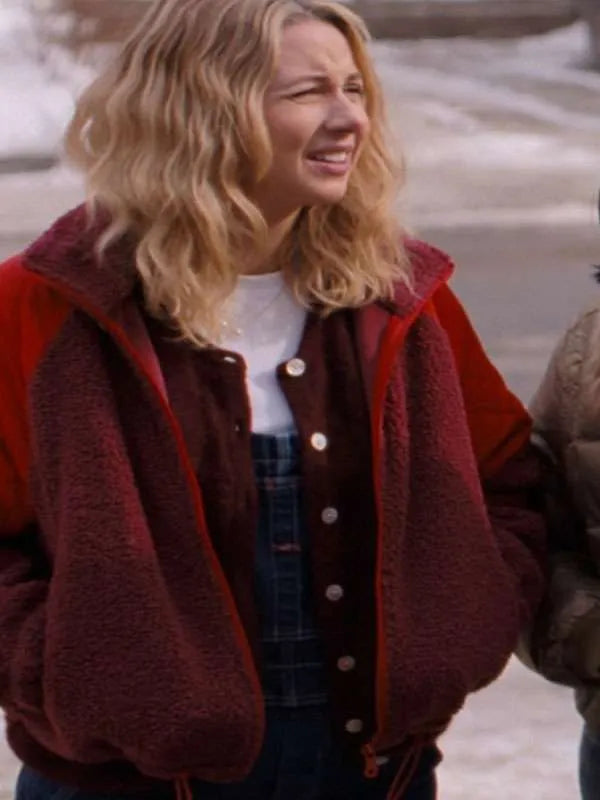Billie Adults S02 Burgundy Zip Up Jacket