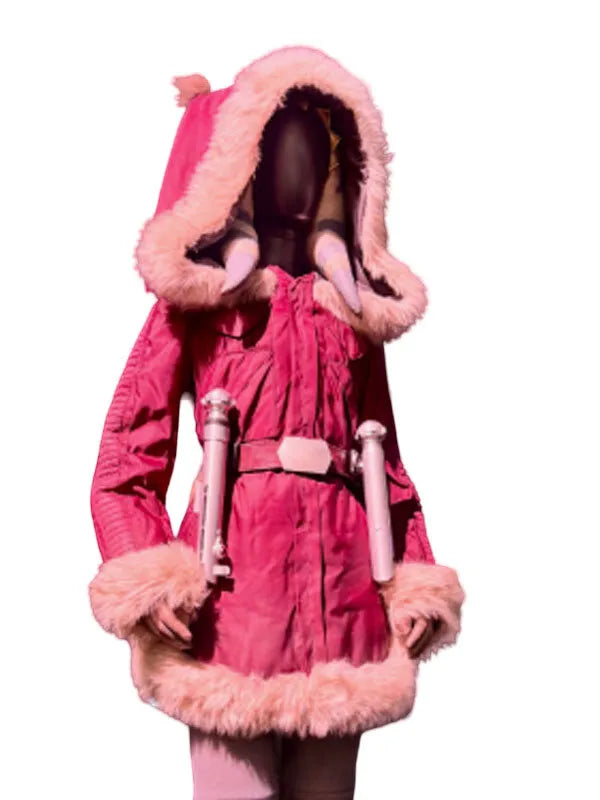 Star Wars Ahsoka S02 Ahsoka Tano Red Hooded Jacket