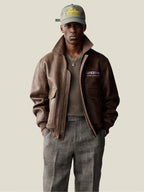 ALD World’s Borough Leather Flight Jacket