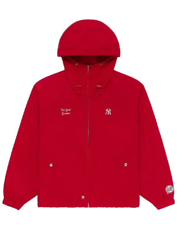 Aime Leon Dore New York Yankees Jacket Red