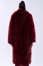 Akira-Red-Faux-Fur-Coat-Back