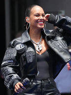 Alicia Keys Knicks Jacket
