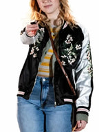 All Night Wrong 2026 Maria Bakalova Versity Jacket - Embroidery
