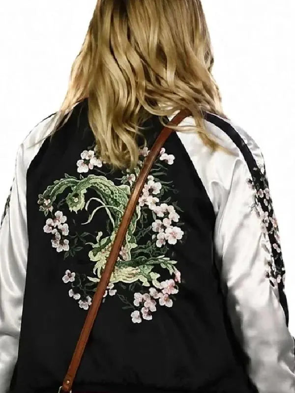 All Night Wrong 2026 Maria Bakalova Versity Jacket - Embroidery