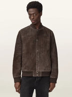 All Saints Bomber Jacket Brown
