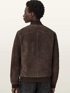All Saints Bomber Jacket Brown