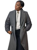All the Queens S05 Men Racquel Palmer Grey Coat