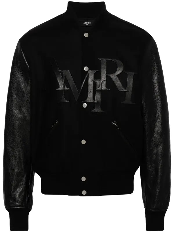 Amiri Cropped Varsity Jacket