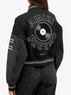 Amiri Cropped Varsity Jacket