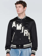 Amiri Cropped Varsity Jacket