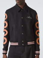 Amiri Cropped Varsity Jacket