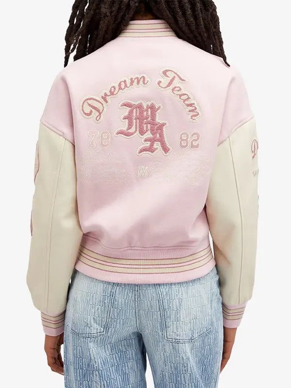 Amiri Cropped Varsity Jacket