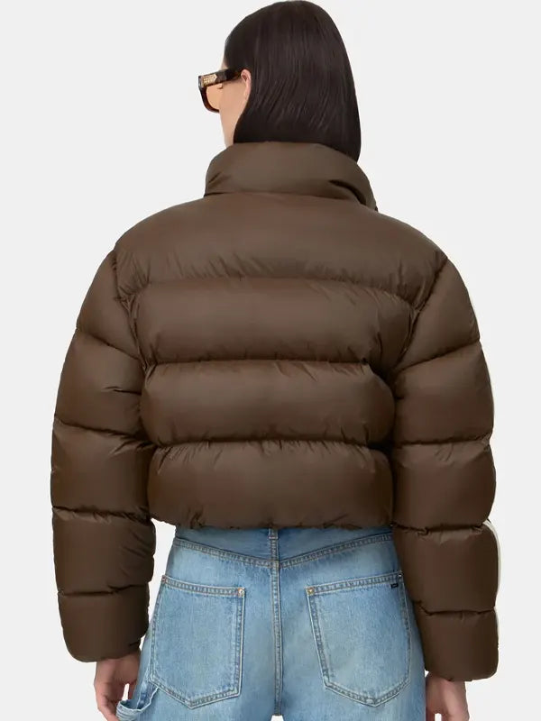 Amiri Women's Bones Cropped Down Jacket