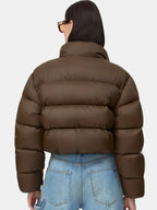 Amiri Women's Bones Cropped Down Jacket