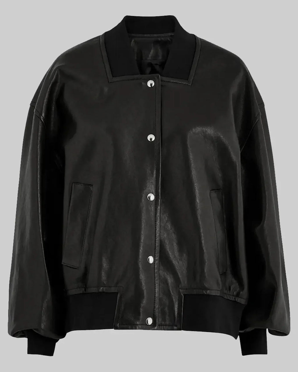 Ana-De-Armas-Black-Leather-Jacket