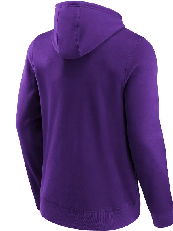 Anaheim Ducks Hoodie Purple