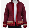 Anna-Kendrick-Movie-Noelle-Red-Shearling-Jacket
