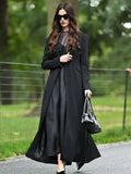 Anne Hathaway The Devil Wears Prada 2 Black Long Coat