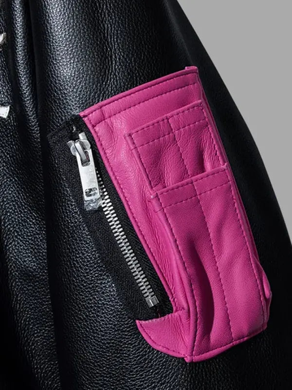 Anti Social Social Club Leather Jacket