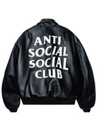 Anti Social Social Club Leather Jacket
