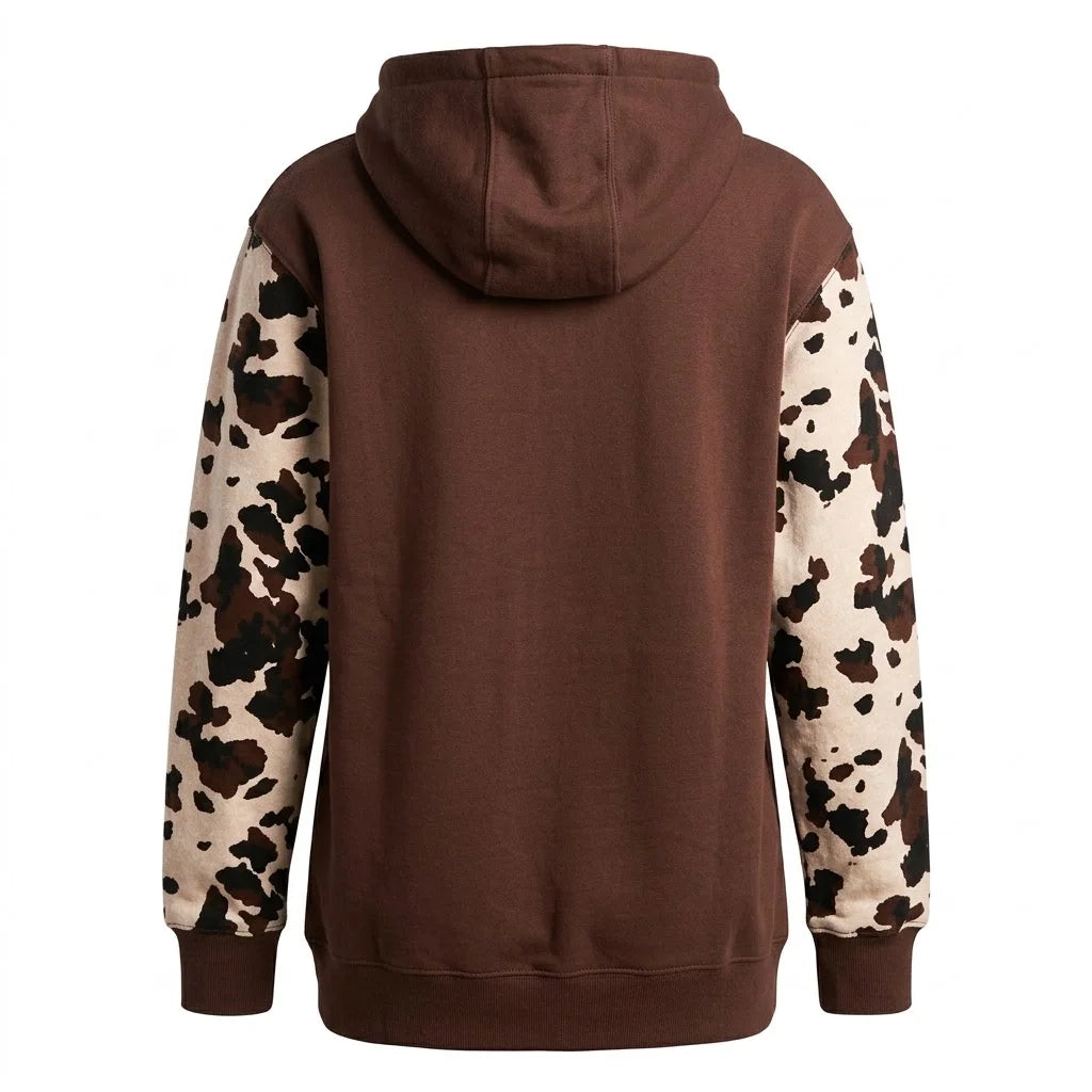 Ariat Cow Print Hoodie