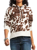 Ariat Cow Print Hoodie