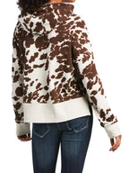 Ariat Cow Print Hoodie