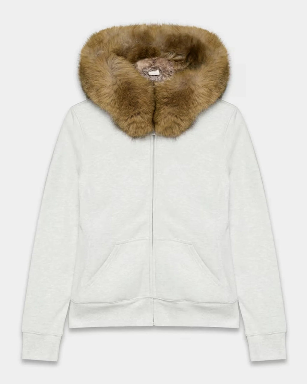 Aritzia-Fur-White-Hoodie