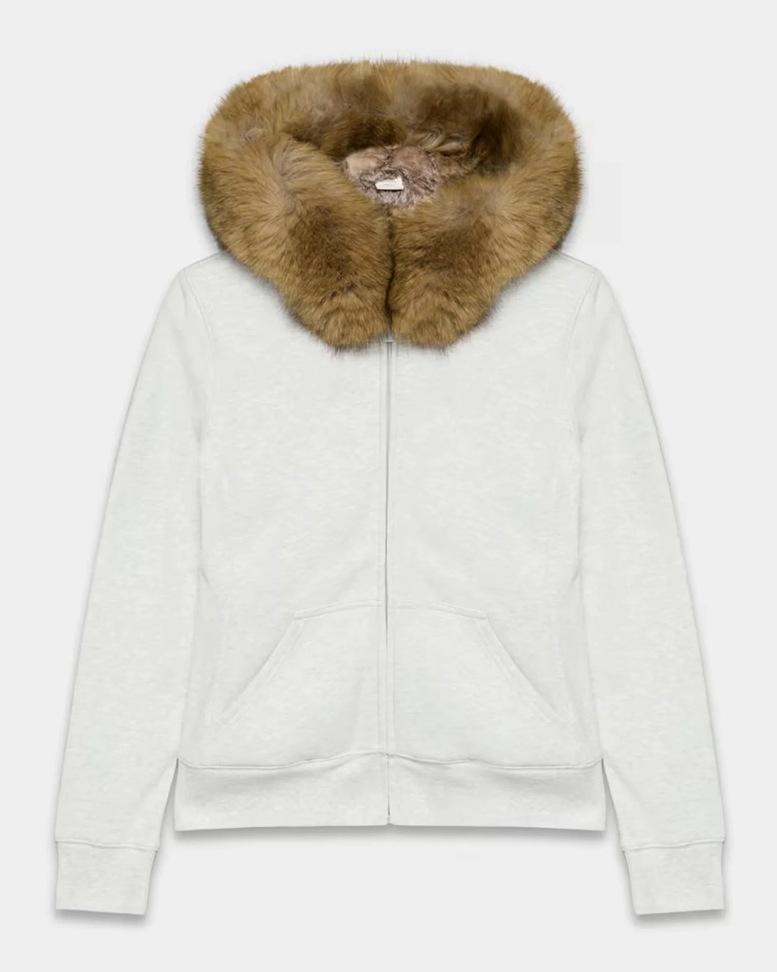 Aritzia-Fur-White-Hoodie