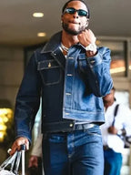 Arriving Davante Adams Blue Jacket