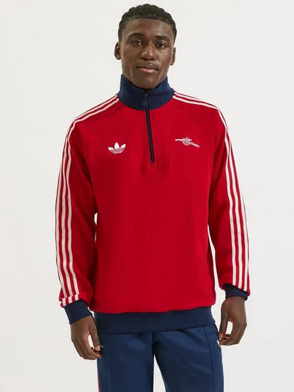 Arsenal-Adidas-25-26-Half-Zip-Top