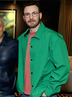 Avengers Doomsday 2026 Promo Chris Evans Green Jacket