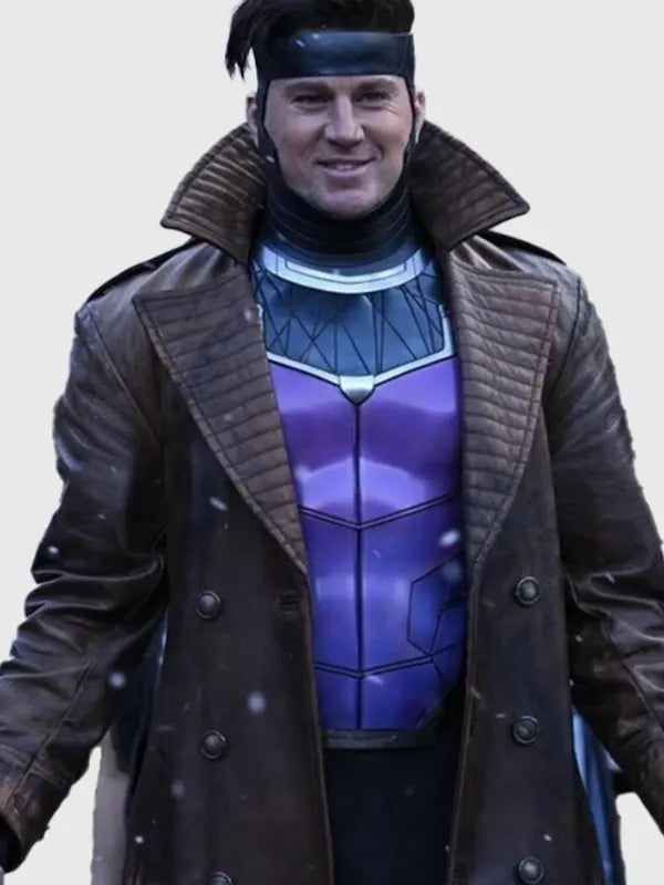 Avengers Doomsday Gambit Brown Trench Coat
