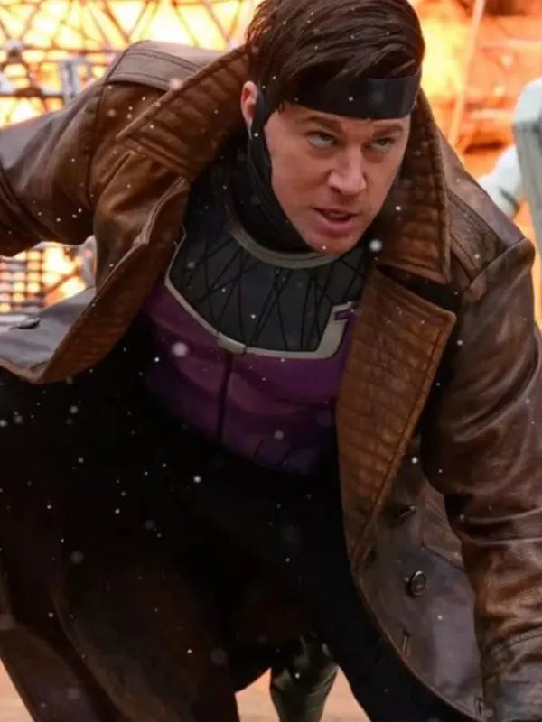 Avengers Doomsday Gambit Brown Trench Coat