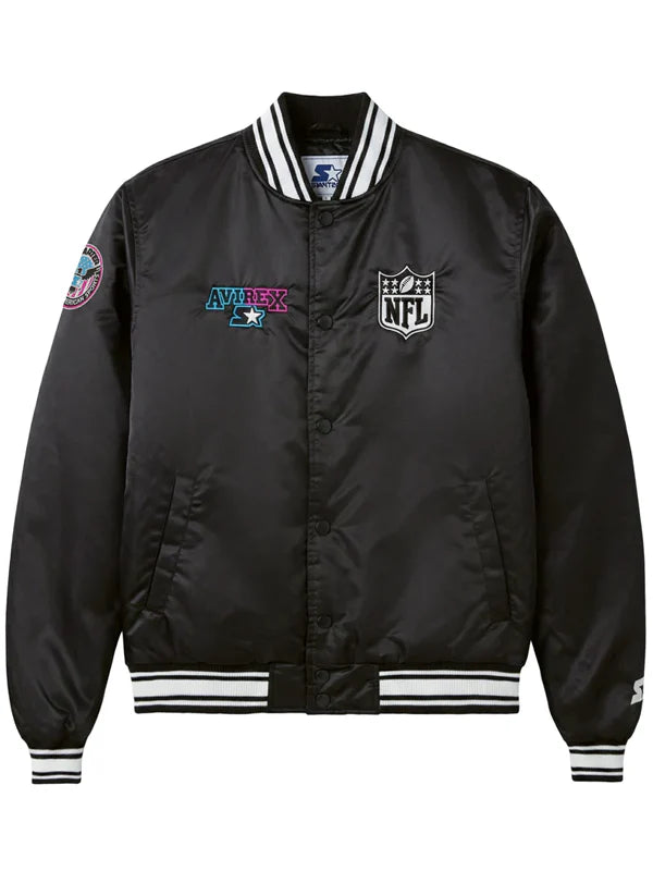 Avirex-X-Starter-Super-Bowl-LX-SATIN-Jacket