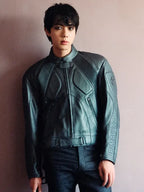 BTS Jin Primavera Moto Leather Jacket