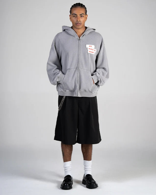 BTS World Tour ARIRANG Zip-up Hoodie