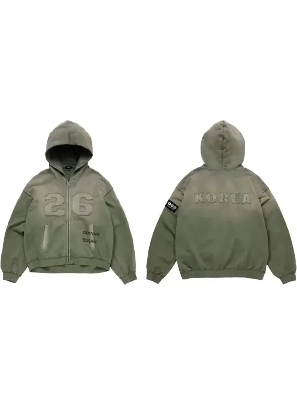BTS Arirang World Tour Korea Green Hoodie