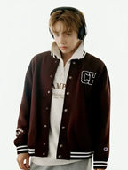 BTS TAEHYUNG x Champion Varsity Jacket