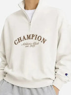 BTS V Champion Athletic Club Off Whitte Sweatshirt
