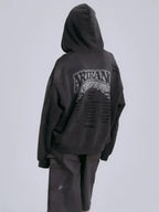 BTS World Tour ARIRANG Zip-up Black Hoodie