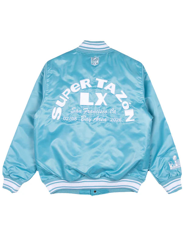 Bad-Bunny-x-Super-Tazon-Starter-Jacket-Light-Blue