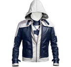Batman Arkham Knight Leather Hood Jacket